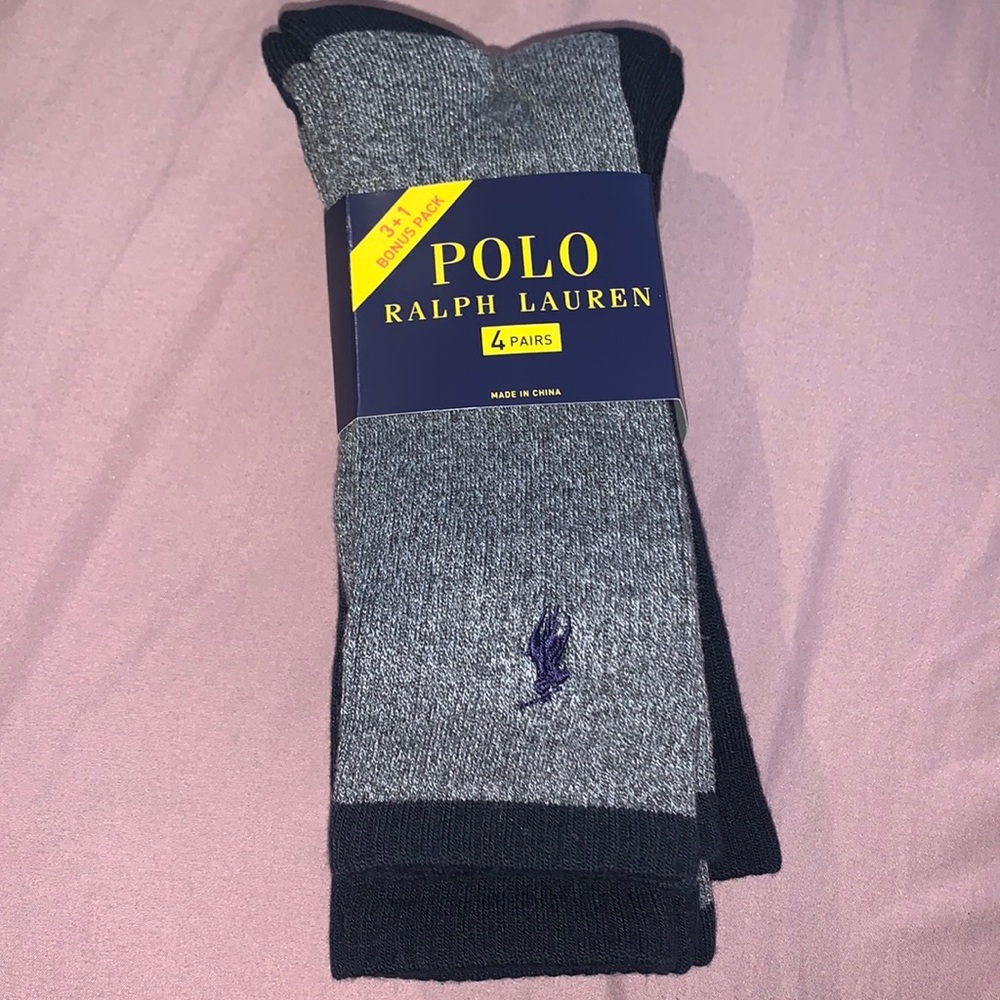 Polo Ralph Lauren 4 packs men’s socks